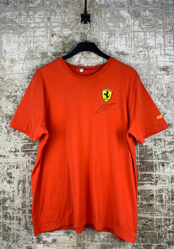 Mens Puma Ferrari Red T Shirt