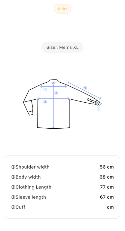 Mens Vintage Saku Original Button Up