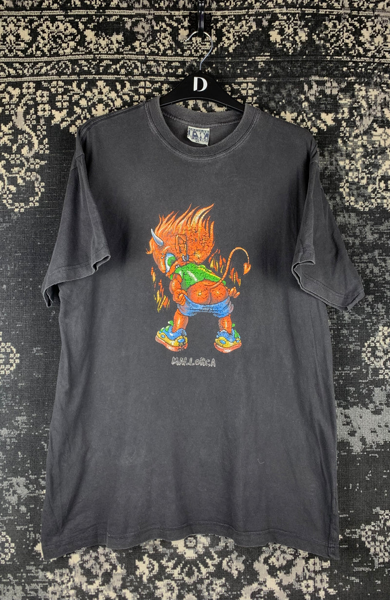 Men's Vintage Impulse I.W Wear Black T-Shirt