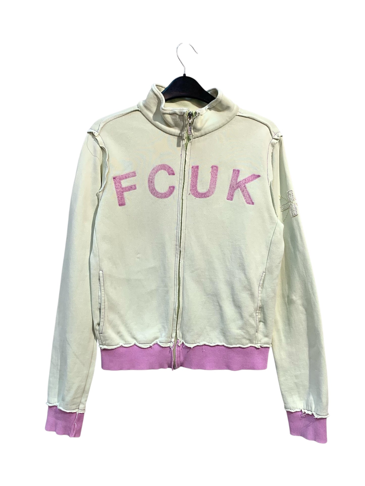FCUK Jeans Y2K Zip Track Jacket