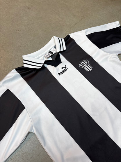 Puma Black and White Football Shirt