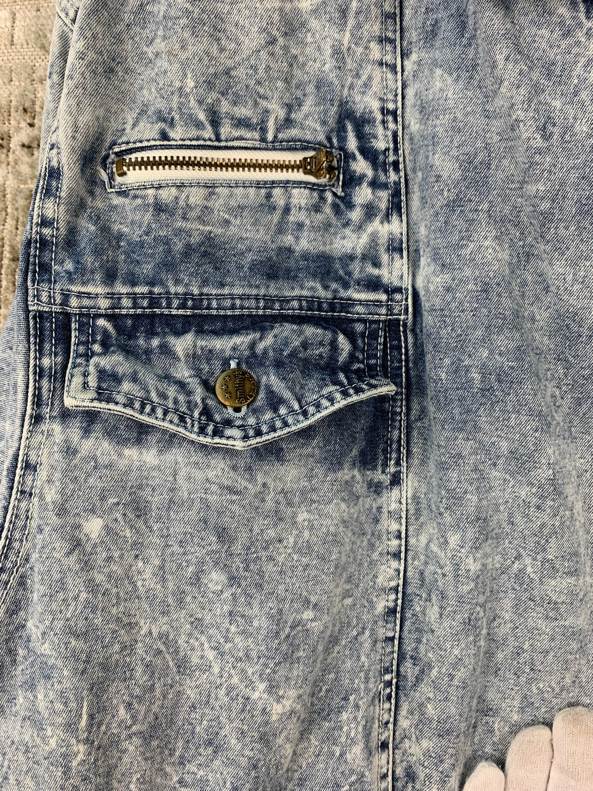 SMITHY'S Mens Light Washed Jean Jacket