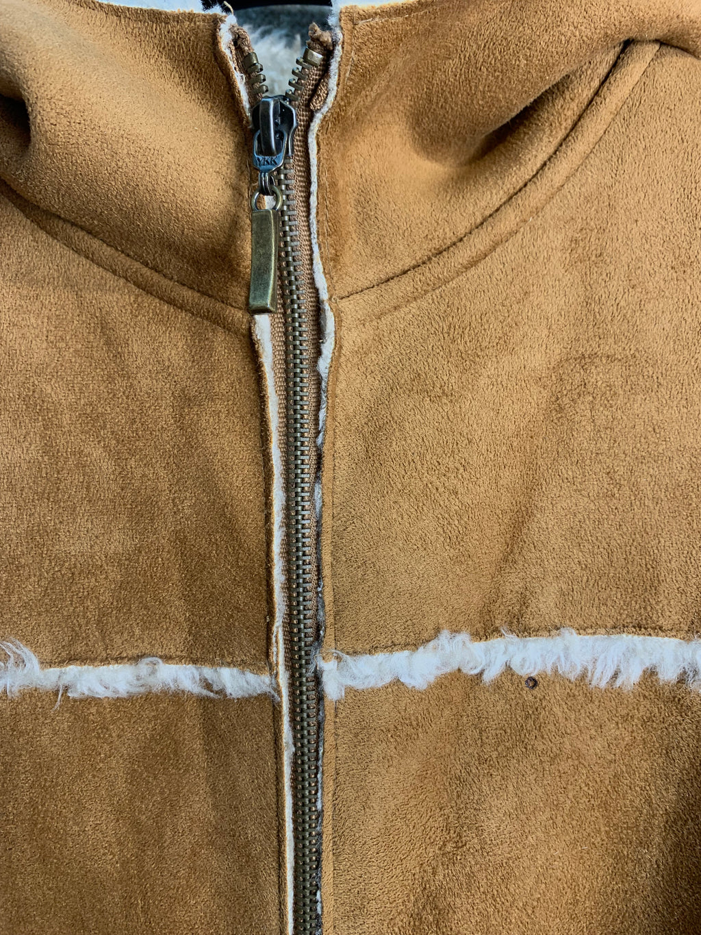 Y2K Faux Shearling Hooded Penny Lane Coat