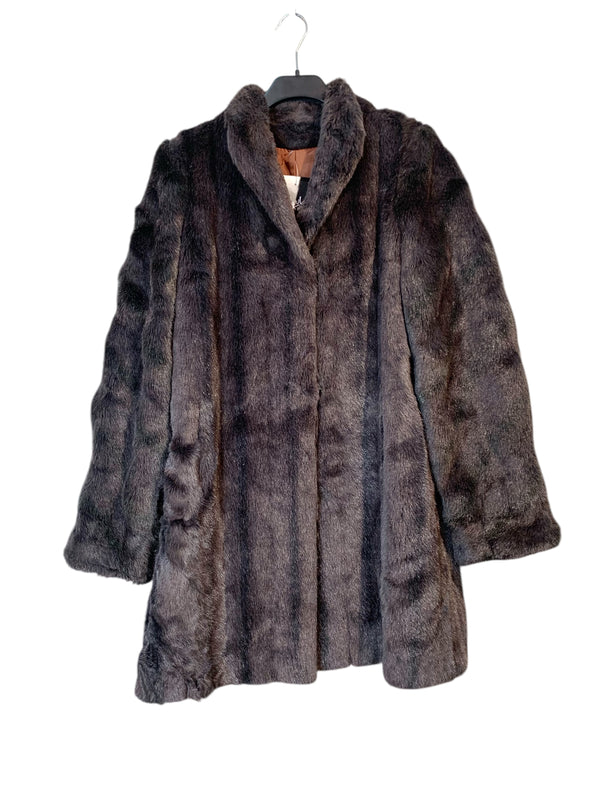 Michel Alexis Faux Fur Coat