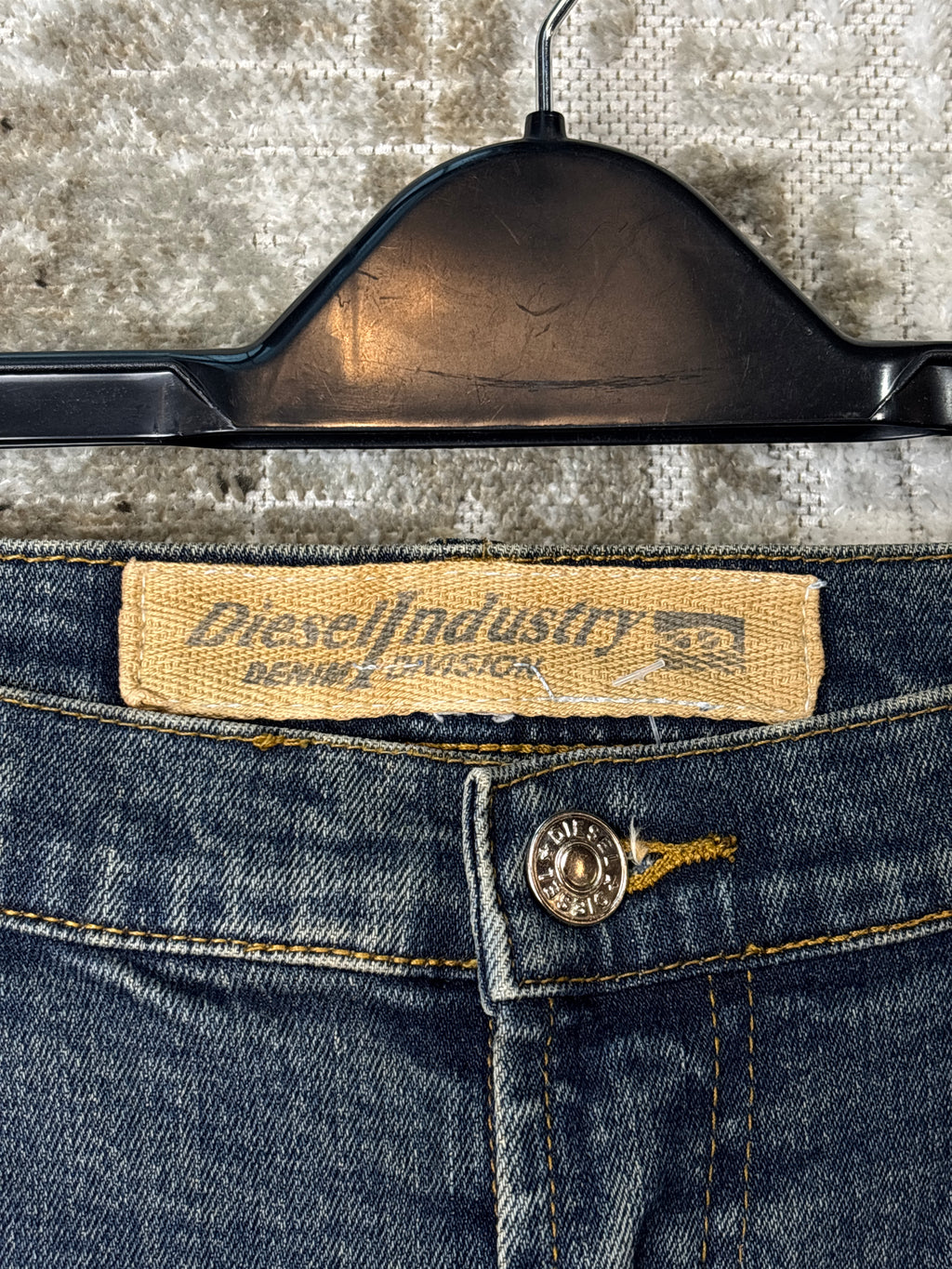 Diesel Industry Darkwash Bootcut Jeans
