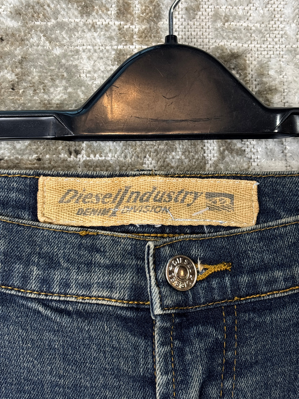 Diesel Industry Darkwash Bootcut Jeans