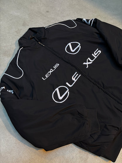 Y2K Unisex Black Lexus Vintage Racing Jacket