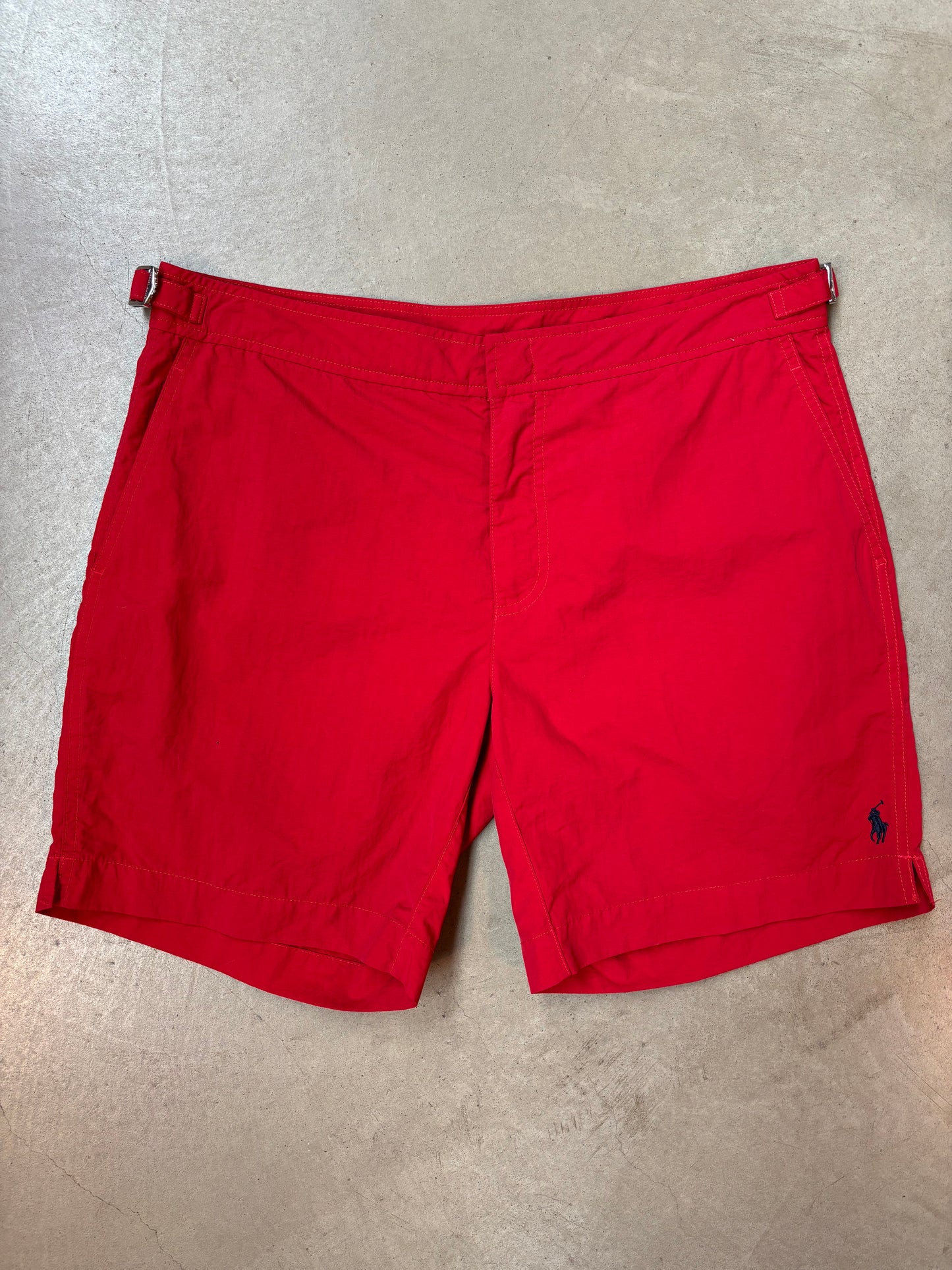 Polo Ralph Lauren Red Cotton Shorts