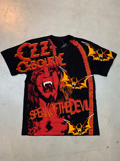 Ozzy Osbourne "Speak of the Devil" Graphic All Over Print Band T-Shirt