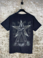 Men's Vintage Black Graphic Skull T-Shirt