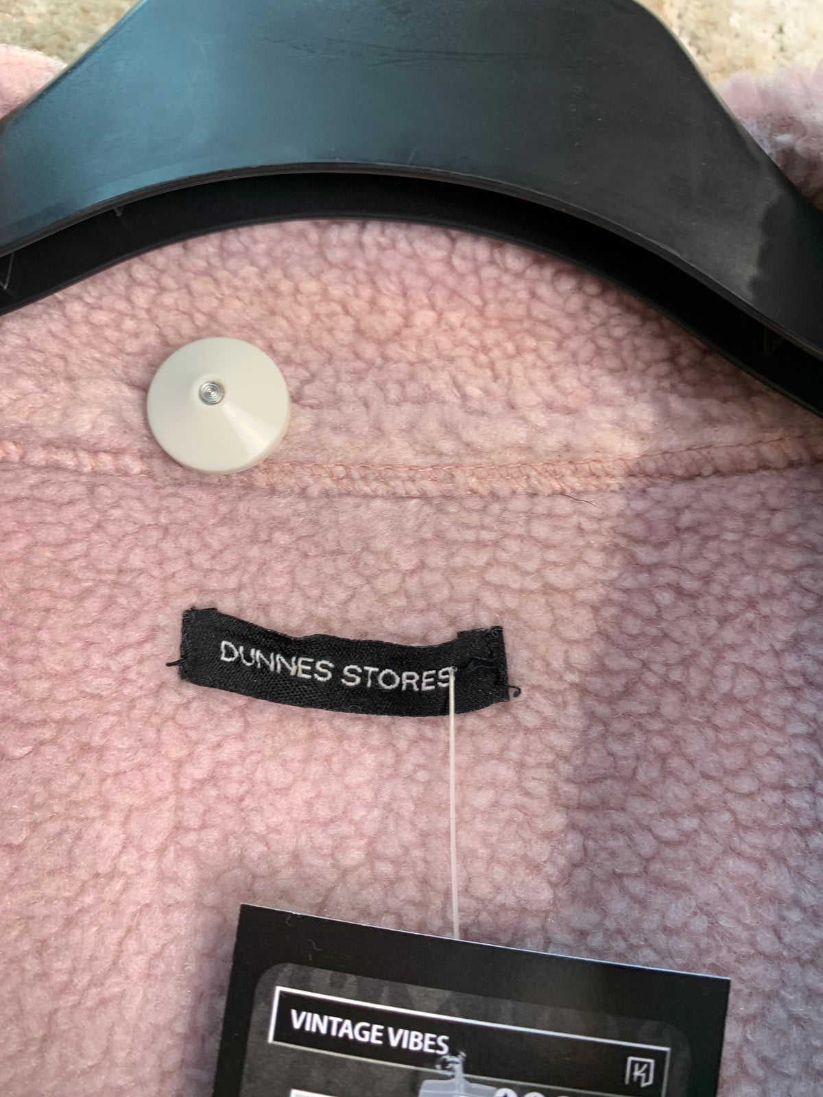 Dunnes Stores Faux Suede Sherpa-Lined Jacket