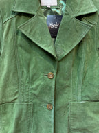 Essentials Faux Suede Blazer Jacket