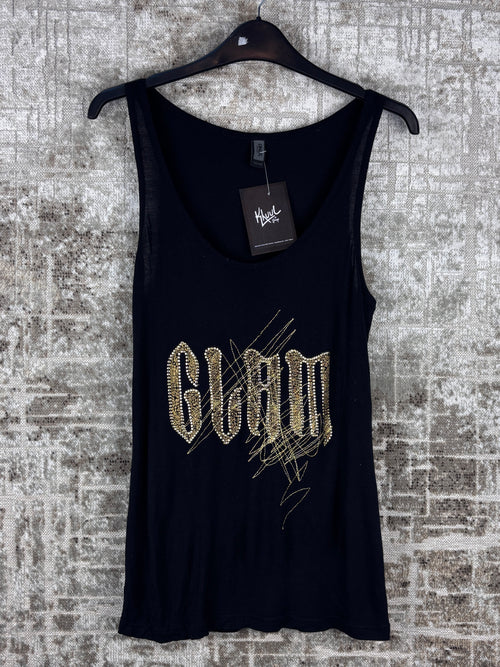 Women's Y2K Gläm Rhinestone Tank Top