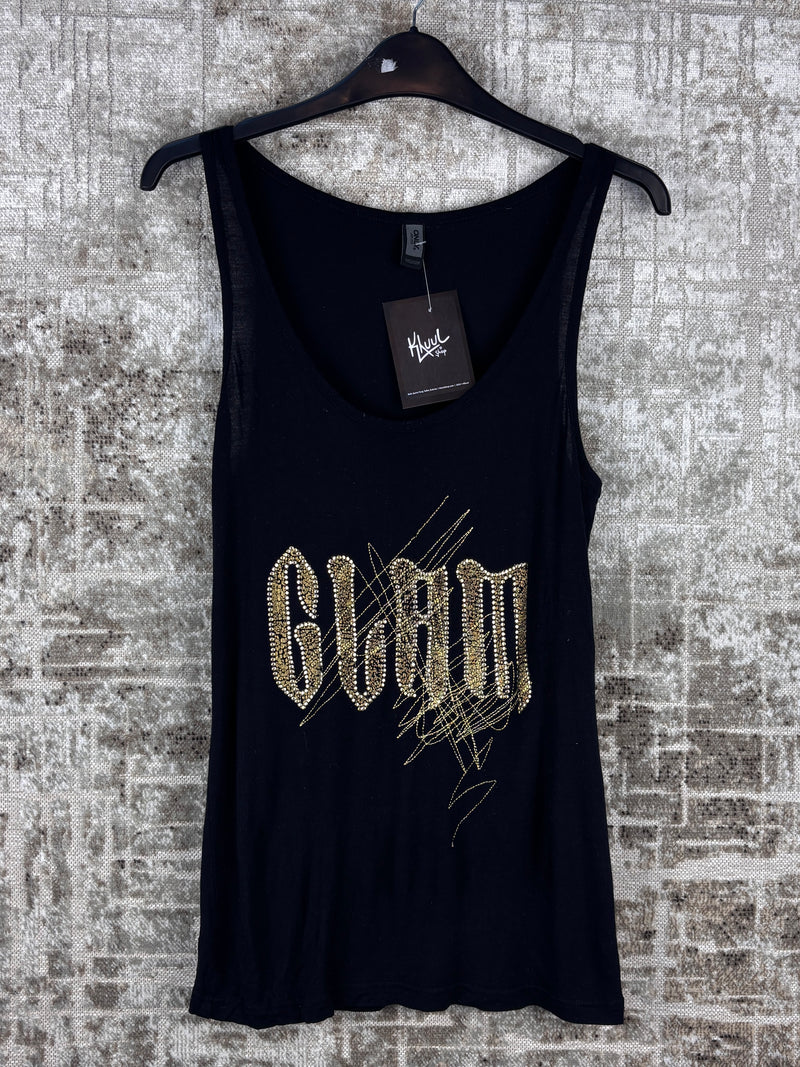 Women's Y2K Gläm Rhinestone Tank Top