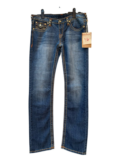True Religion Rhinestone Super T Jeans