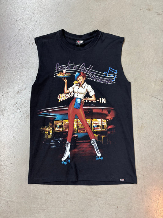 Mens Y2K Printed Tank Top