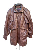 Feel the Steel Leather Coat