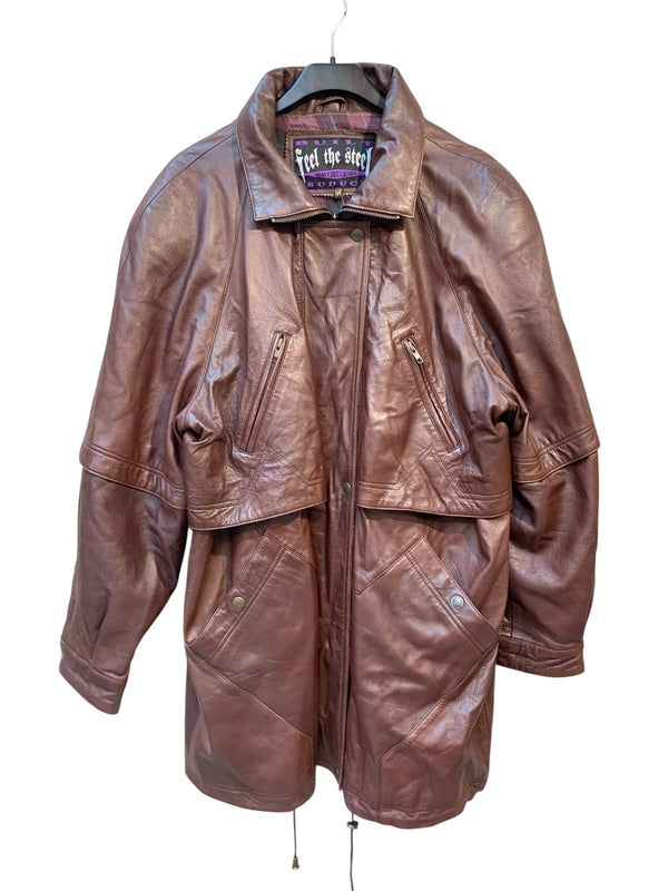 Feel the Steel Leather Coat