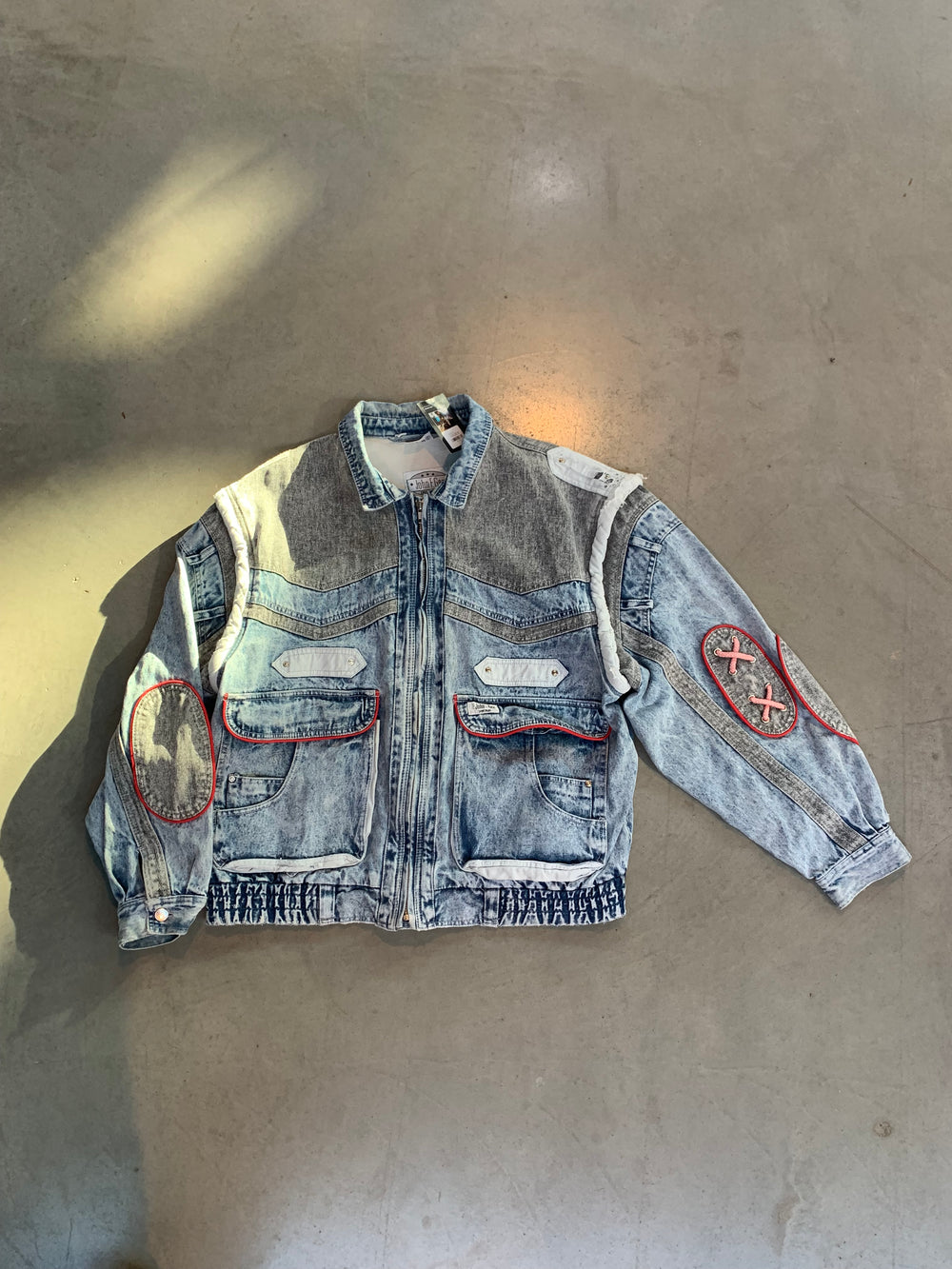 Womens Vintage Funky Denim Jacket
