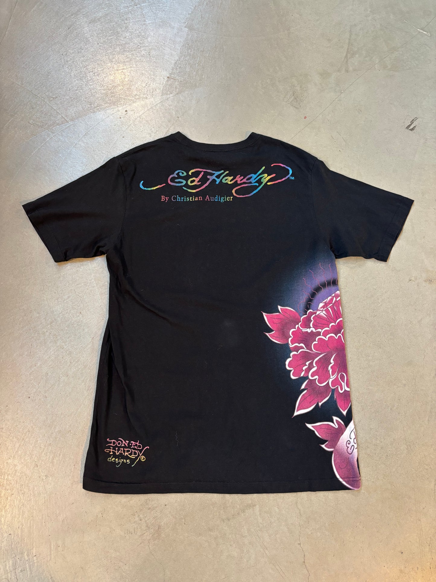 Ed Hardy Death Or Glory Tattoo Graphic Shirt