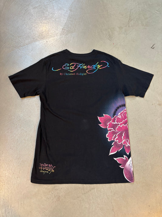 Ed Hardy Death Or Glory Tattoo Graphic Shirt
