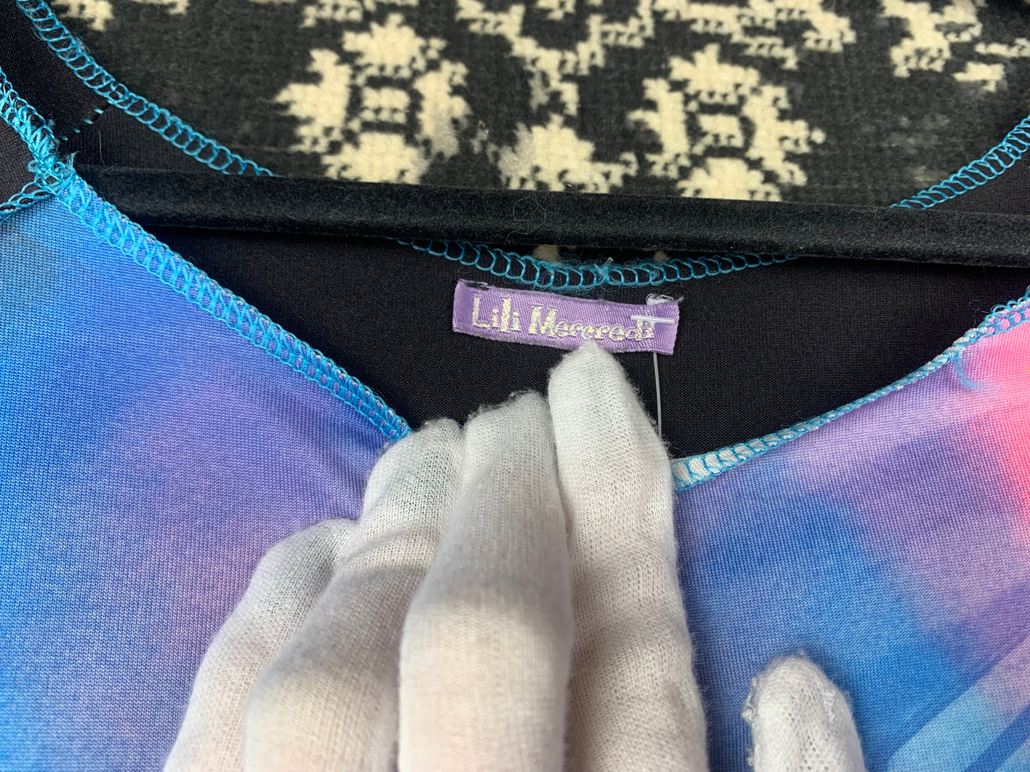 Y2K Women's Printed Front Black Longsleeve Shirt