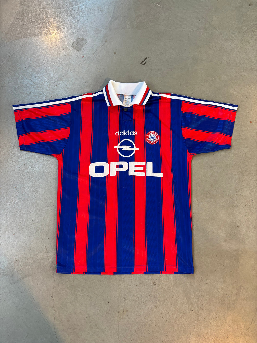 Vintage Adidas Bayern Munich Opel Jersey