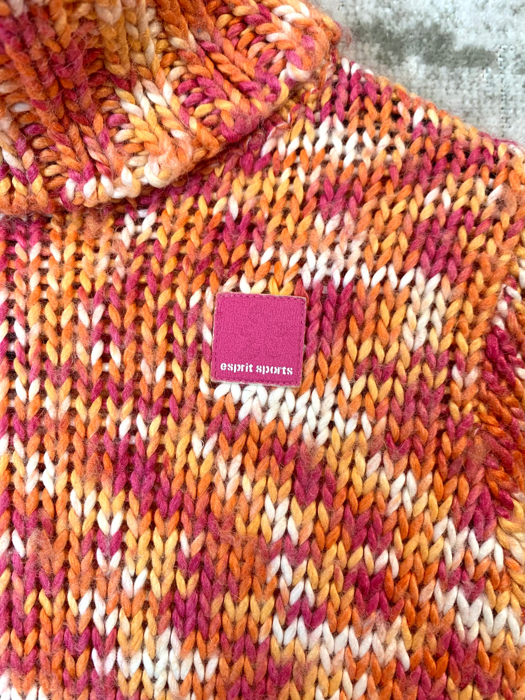 Esprit Sports Marled Turtleneck Knit Sweater