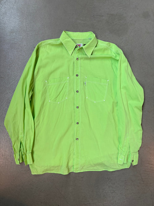 Levi’s Bright Green Long Sleeve Shirt