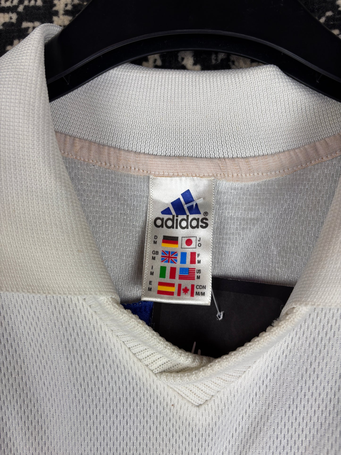 Men's Vintage Adidas Blue Longsleeve Jersey