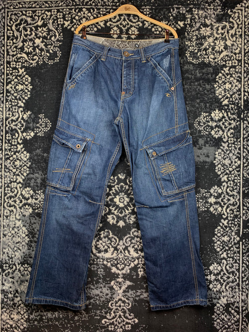 Y2K Rip Curl Denim Carpenter Jeans