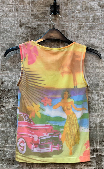 Funderwear Hawaiian Print Tank Top