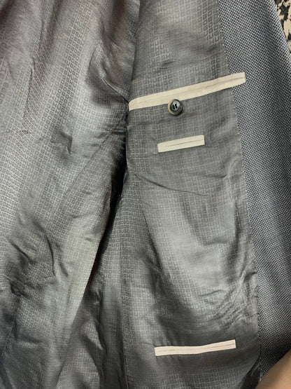 Mens Vintage Hugo Boss Classic Gray Blazer