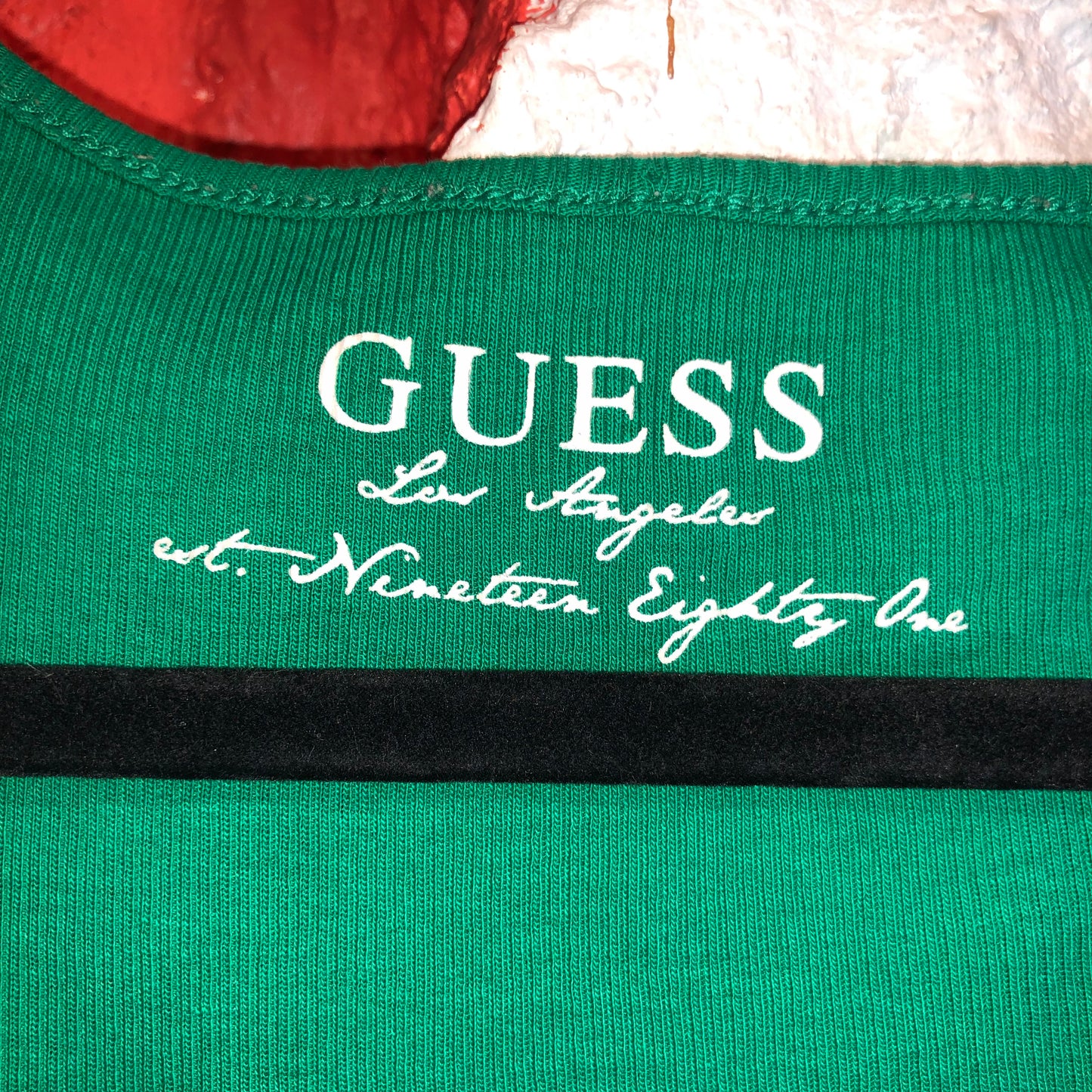 Guess Green Top