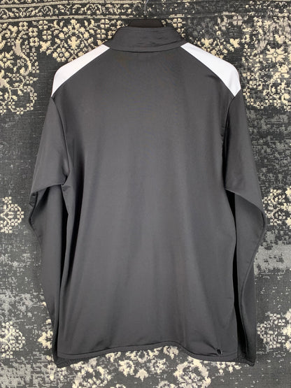 Puma Black and White Full-Zip Sports Track Jacket