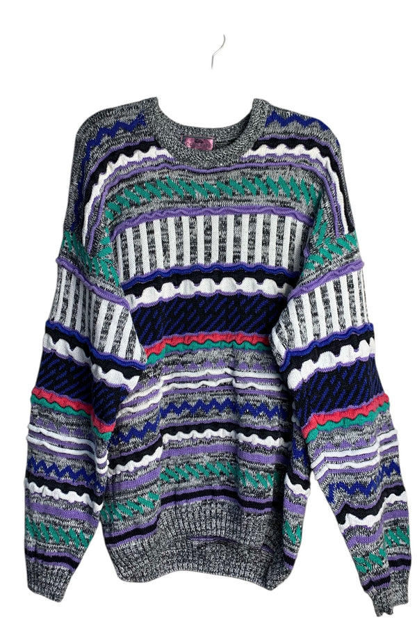 Concrete Textured Knit Sweater