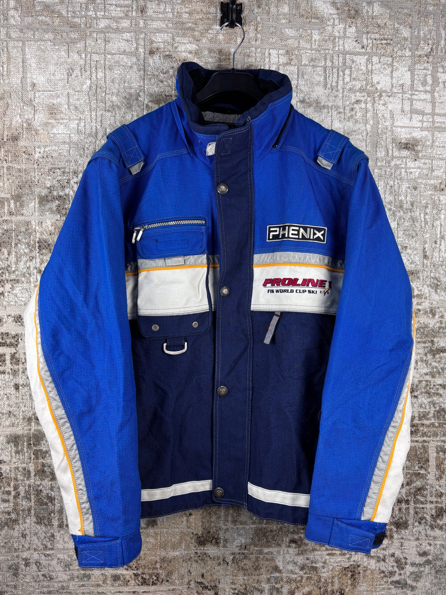 Men's Vintage Phenix Workwear Jacket Blue Proline Ski Jacket