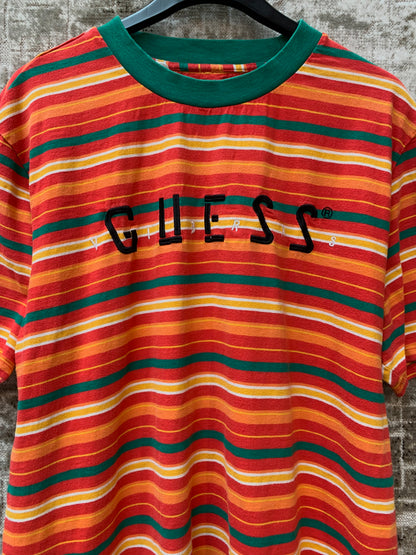 Guess x J Balvin Striped T-Shirt