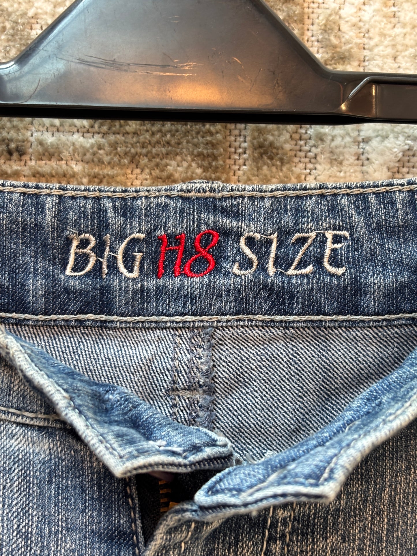 Y2K Embroidered Bootcut Jeans