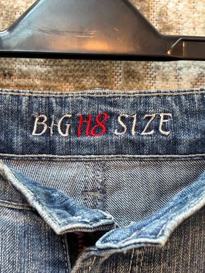 Y2K Embroidered Bootcut Jeans