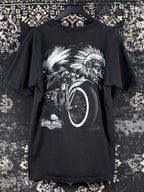 Men's Vintage Live to RIde Eagle Biker Graphic T-Shirt