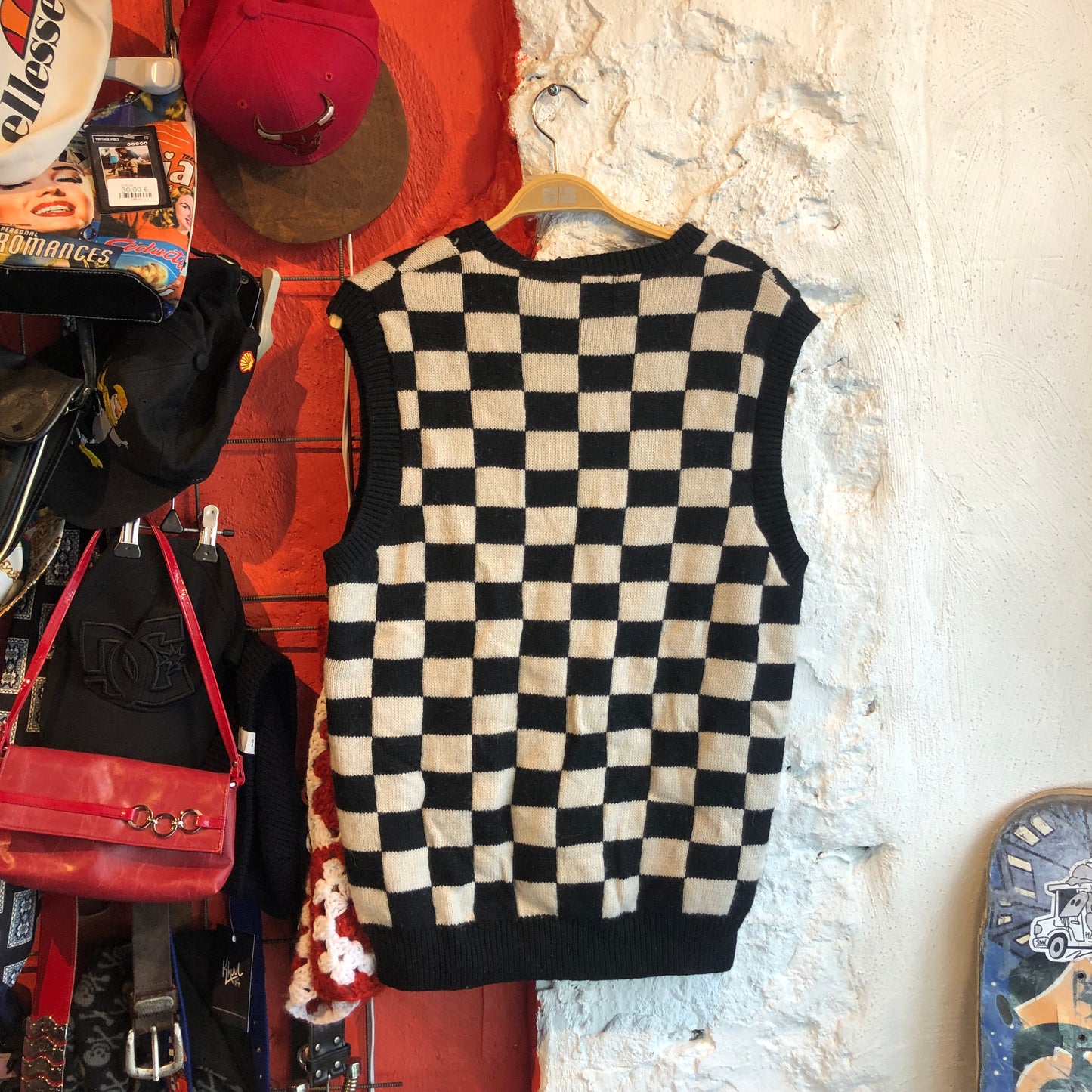 ZARA Checkered Vest