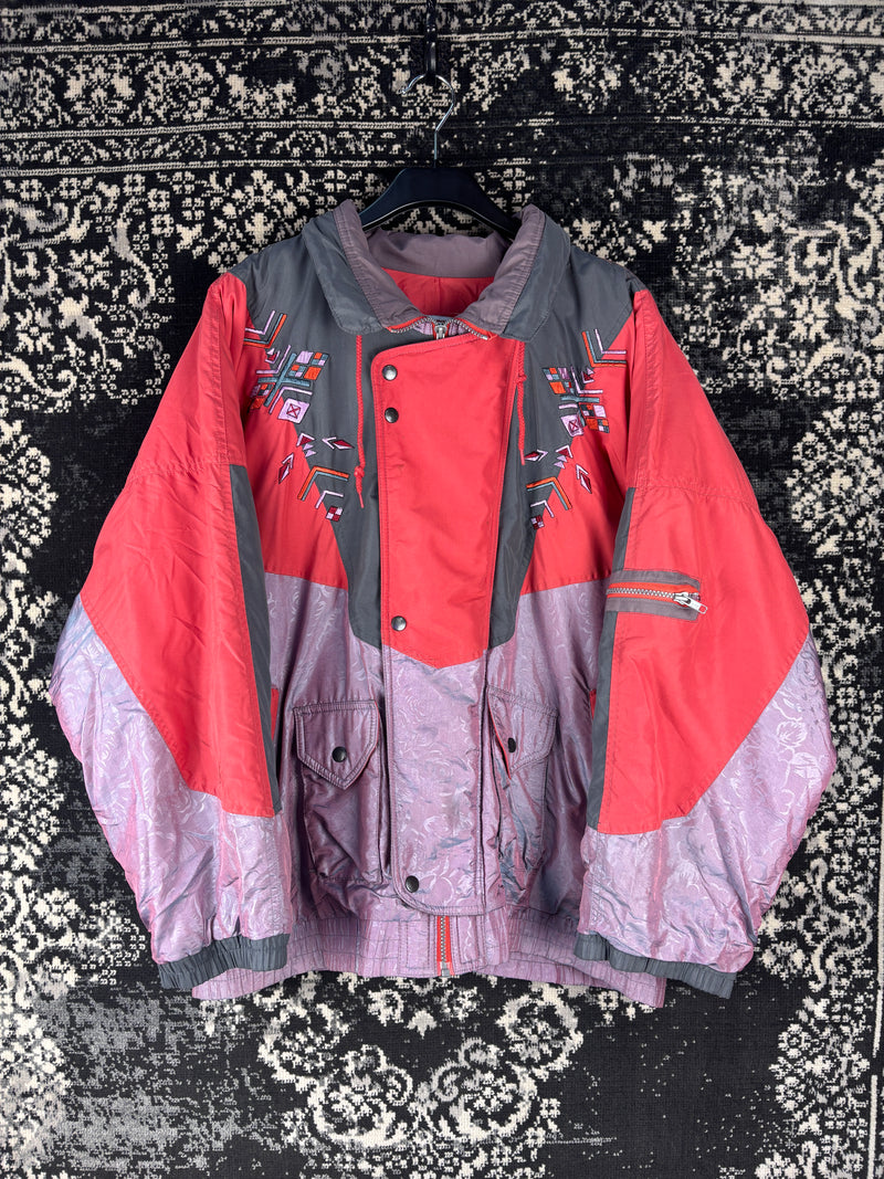 Vintage Y2K Powder Peak Oversized Unisex Ski Jacket