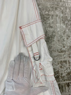 Women's Y2K White Pant-Skirt