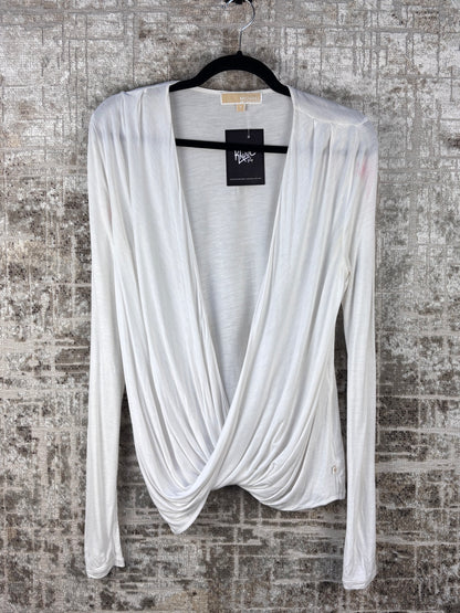 Womens Michael Kors Open Chest Long Sleeve