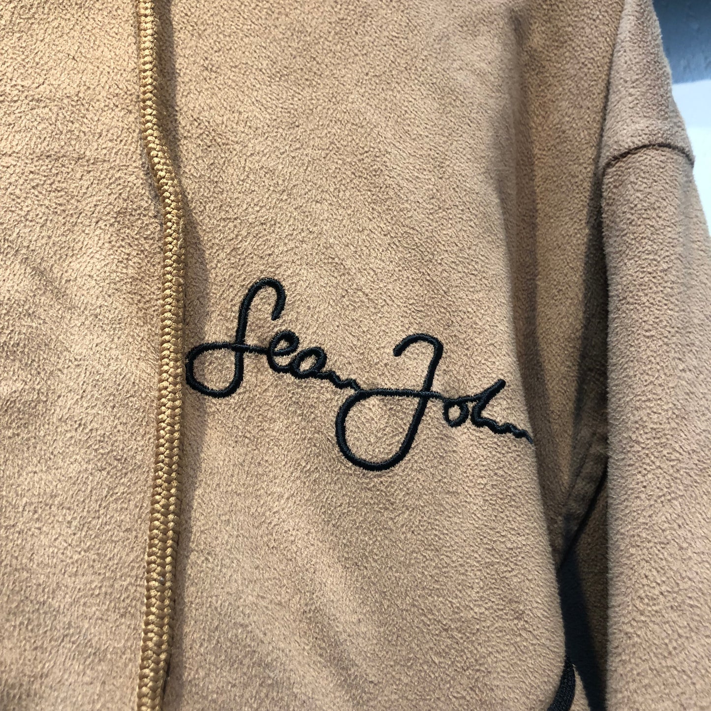 Vintage Sean John Tan Fleece Jacket