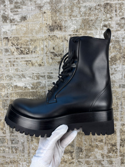 Valentino Garavani Lace-Up Combat Boots