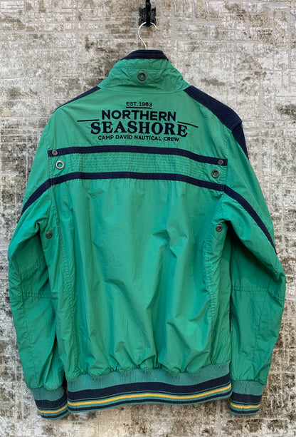 Men's Vintage Camp David Green Sea Jacket