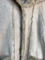 Y2K Faux Shearling Hooded Coat