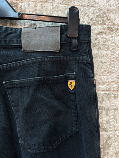Ferrari Sport Jeans Straight Leg Denim